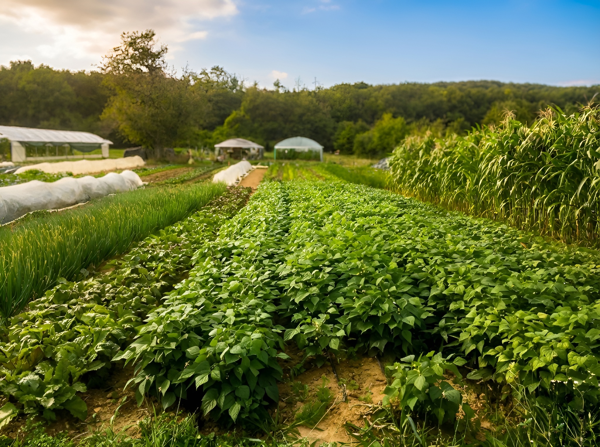 Vue du Jardin des Blanchots